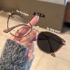 Nearsighted Eyeglasses Trendy Cat's Eye Color Changing for Women For Outdoor Use Color Changing UV Protection Goggles Myopia Eyeglasses