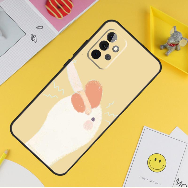 Cartoon Funny Goose Case For Samsung Galaxy A16 A26 A36 A56 A06 A55 A35 A15 A53 A32 A52 A33 A13 A14 A34 A54 A17