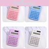 Cute Mini Colorful Calculator For Students Portable Slim Design Ideal For Kids And Gifts