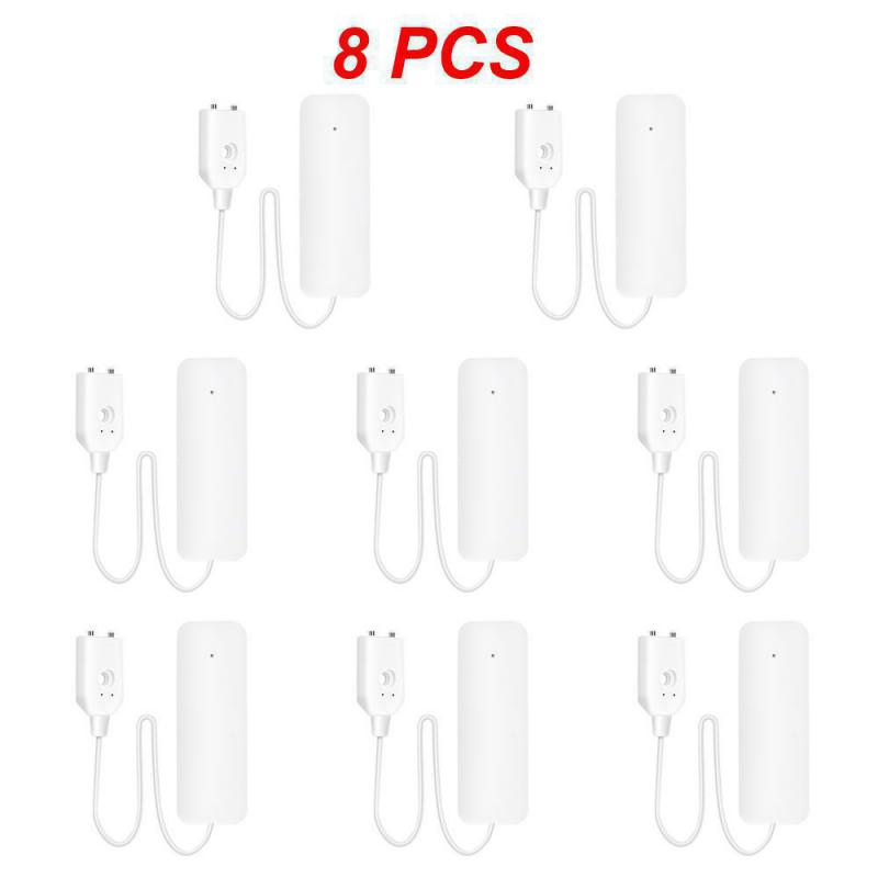 Hochwasseralarm Langlebiges Design Einfache Einrichtung Echtzeitüberwachung Sofortige Benachrichtigungen Wasserschadensprävention Drahtloser Wasserleckdetektor