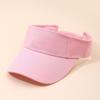 Open Top Hat for Men and Women, Summer Versatile Brimless Baseball Cap, Trendy Korean Style Outdoor Sports Sun Protection Hat
