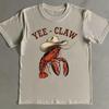 Yee Claw Shirt - Funny Lobster Cowboy T-Shirt - Western Pun Tee