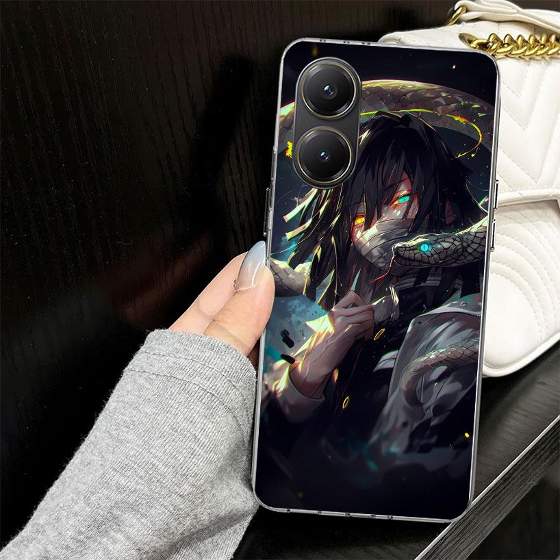 Iguro Obanai Demon Slayers Case for Xiaomi Poco X7 F7 Ultra X6 F6 F5 X5 Pro X3 Nfc Phone Cover X4 F4 Gt F3 M6 M5S M3 Silicone Fu