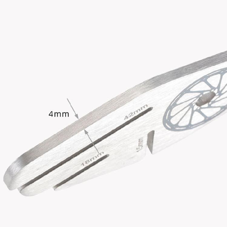 Ergonomic Bicycles Disc Brake Truing Tool Bike Disc Brake Rotors Truing Tool for Repair and Adjustment