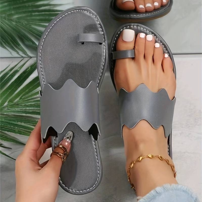 

2024 большой размер новые однотонные тапочки с носком женская домашняя одежда юбка сандалии женские Xiyin 43