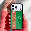Turkmenistan Flag Soft Phone Case for iPhone 17 Air 16e 15 14 13 Pro Max Back Cover for 12 11 Pro Coque