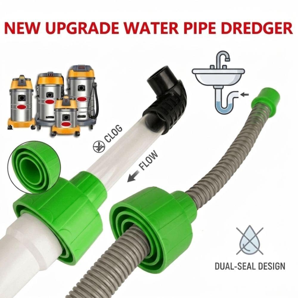 Wear Resistant Drain Line Cleaner Tool Universal Attachment HVAC Unclogging Adapter  Home Office