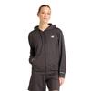 New Balance Light French Terry Jacket Black Size L Women's Full-Zip (AWJ51504) (Black Cement)