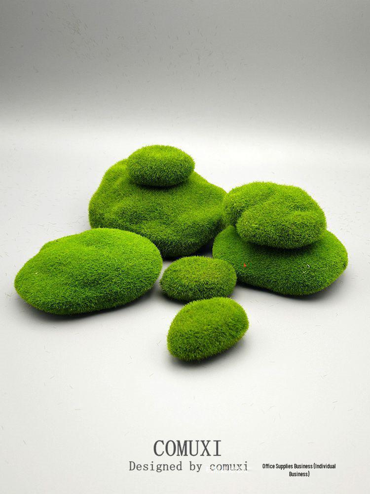 Artificial Moss Foam Stones for DIY Gardening & Potted Plant Decor