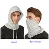 Sun UV Protection hat Breathable sun shield full face Ice silk bib Summer driving veil riding scarf Neck protection
