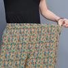 Sommer-Hosen mit weitem Bein für Damen Vintage Kleidung Übergröße Locker Lässig High Waist Hosen