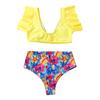 Women High Waist Bikini Push Up Bikinis Print Swimsuit Female Beachwear Swimwear