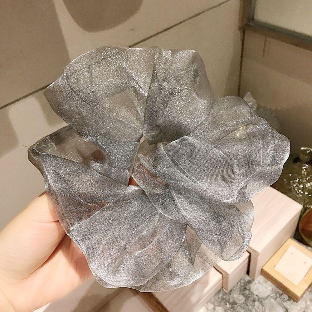 Ponytail Holder Oversized Hair Scrunchies for Women Girls Fashion Hair Ropes Elastic Hair Ties