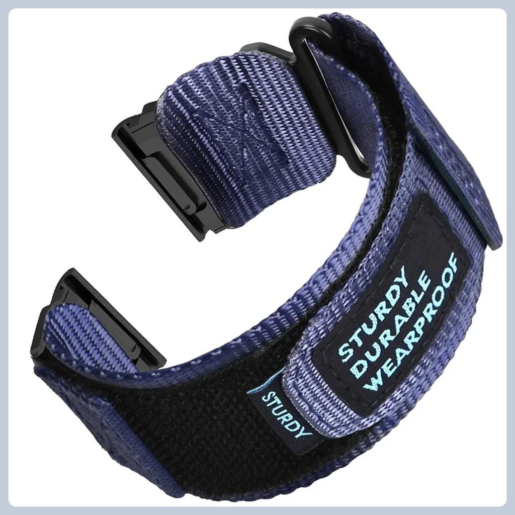 22mm 26mm Nylon Strap for Garmin Fenix 8 47 51mm 7X 6 6X Pro 5 5XPlus 3 3HR QuickFit Bracelet Smartwatch Forerunner 945 925 Band