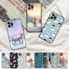 Christmas Snowman Phone Case For iPhone 15 14 11 12 13 Mini Pro XS Max Cover 6 7 8 Plus X XR SE 2020 Funda Shell