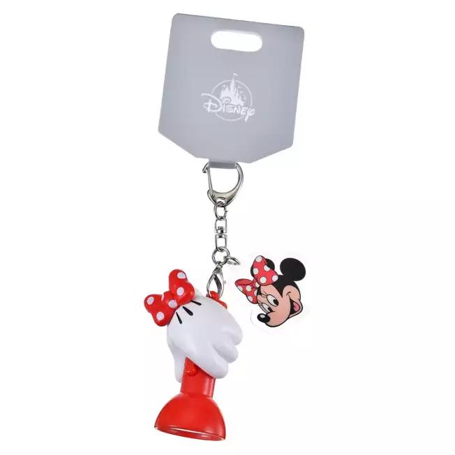 Disney Minnie Mouse Anahtarlık Işıklı El Feneri Tarzı Anahtarlık Festival YENİ