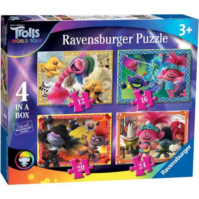 Ravensburger Trolls 2 World Tour 4 In Box Puzzles En Puzzle