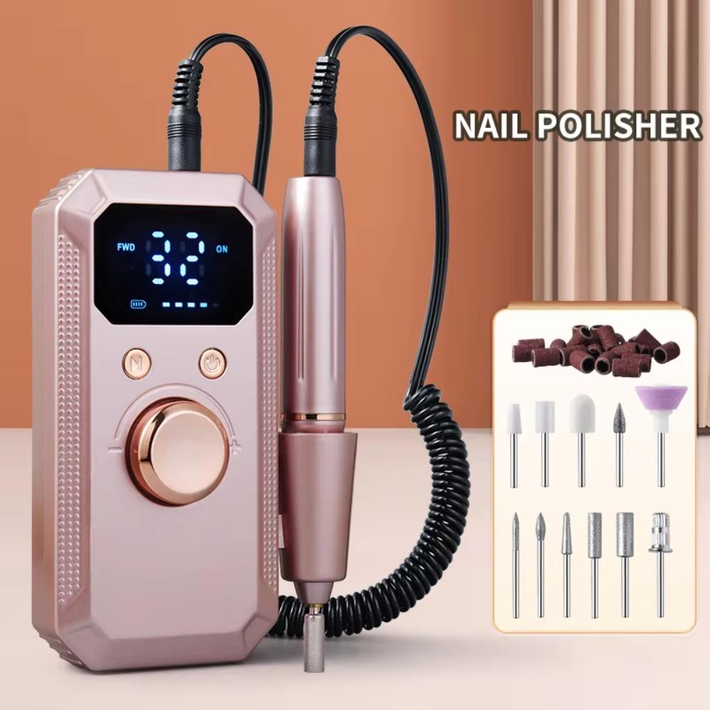 32 Vitesses Ponceuse Électrique à Ongles Affichage LED Ponceuse à Ongles Lime à Ongles Électrique Outils pour Ongles