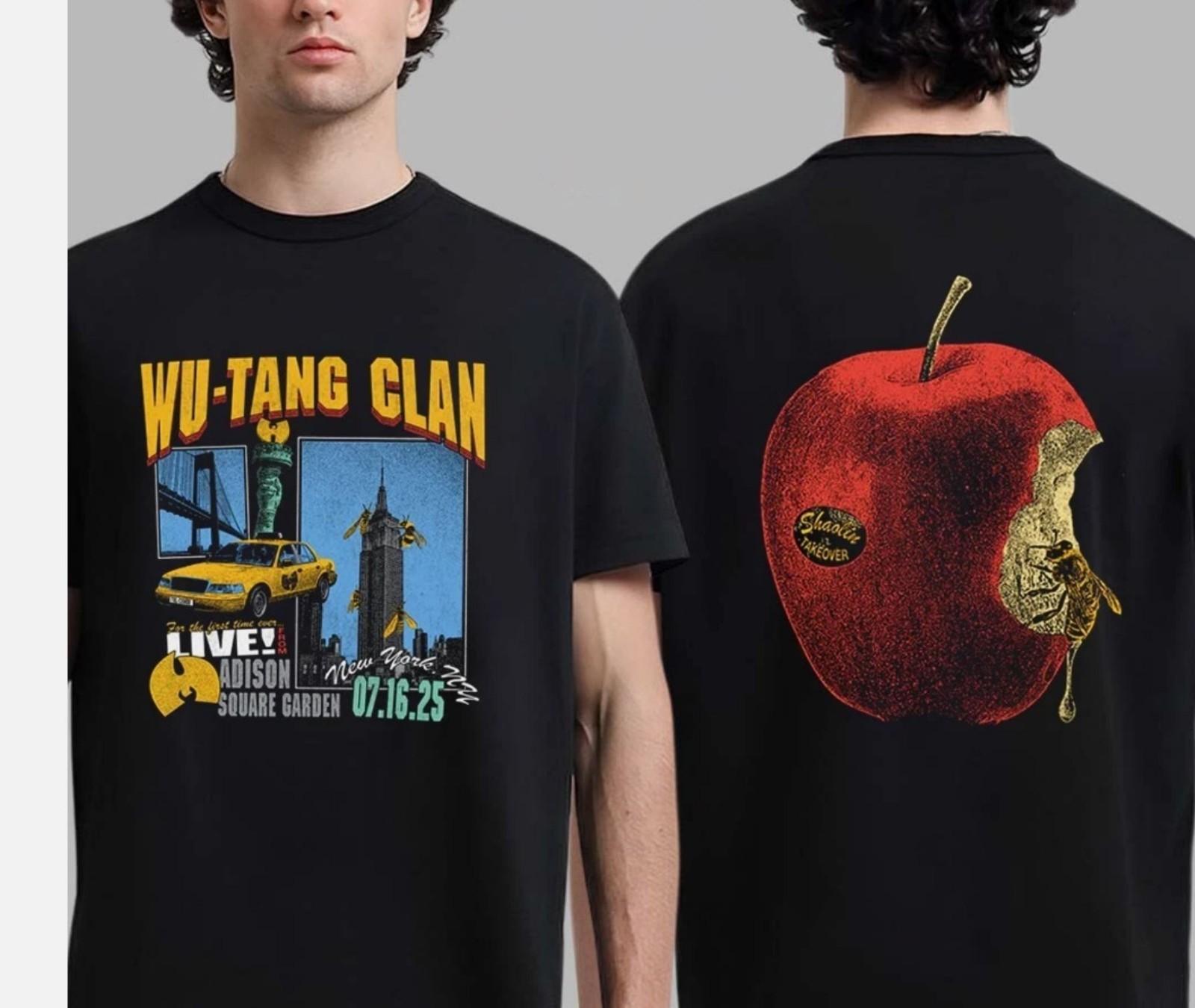 

Wu Tang Clan The Final Chamber 2025, Нью-Йорк, Мэдисон Сквер Гарден 17 июля Футболка M