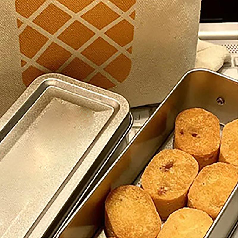 Rectangular Tinplate Cookie Tins Box With Lid Dustproof Home Kitchen Desktop Storage Tin For Candy Coffee Tea Jewelry Chocolate