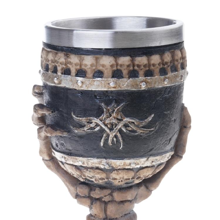 Skull Hand Wine Cups Resin Stainless Steel Material Coffee Mug Cool Drinkware