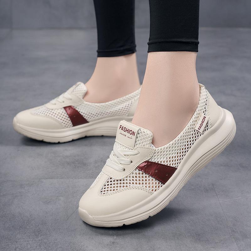 

Lightweight Mesh Dance & Fitness Shoes for Women - Comfortable, Breathable, Perfect for Square Dancing, Walking & Casual Travel. 35