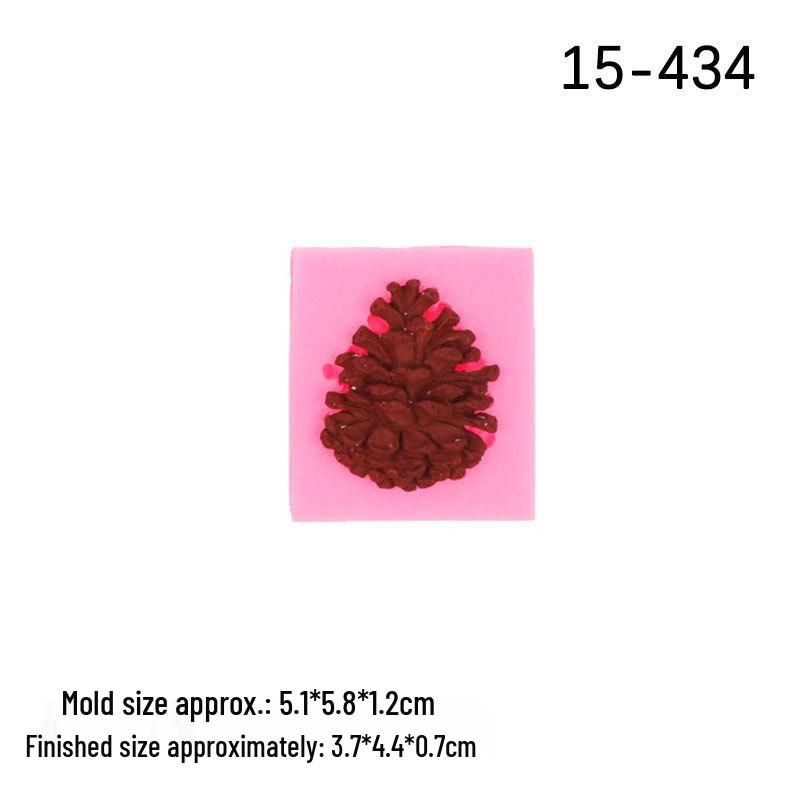 Silicone Pinecone Mold for Cake and Christmas Decorations