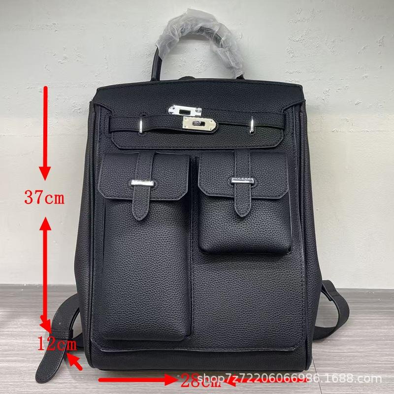 Απλή υφή δέρματος, για τη δουλειά, την καθημερινή μετακίνηση, φορητή, χιαστί ανδρικές και γυναικείες τσάντες στήθους, μοντέρνο σακίδιο, σχολική τσάντα, στυλ