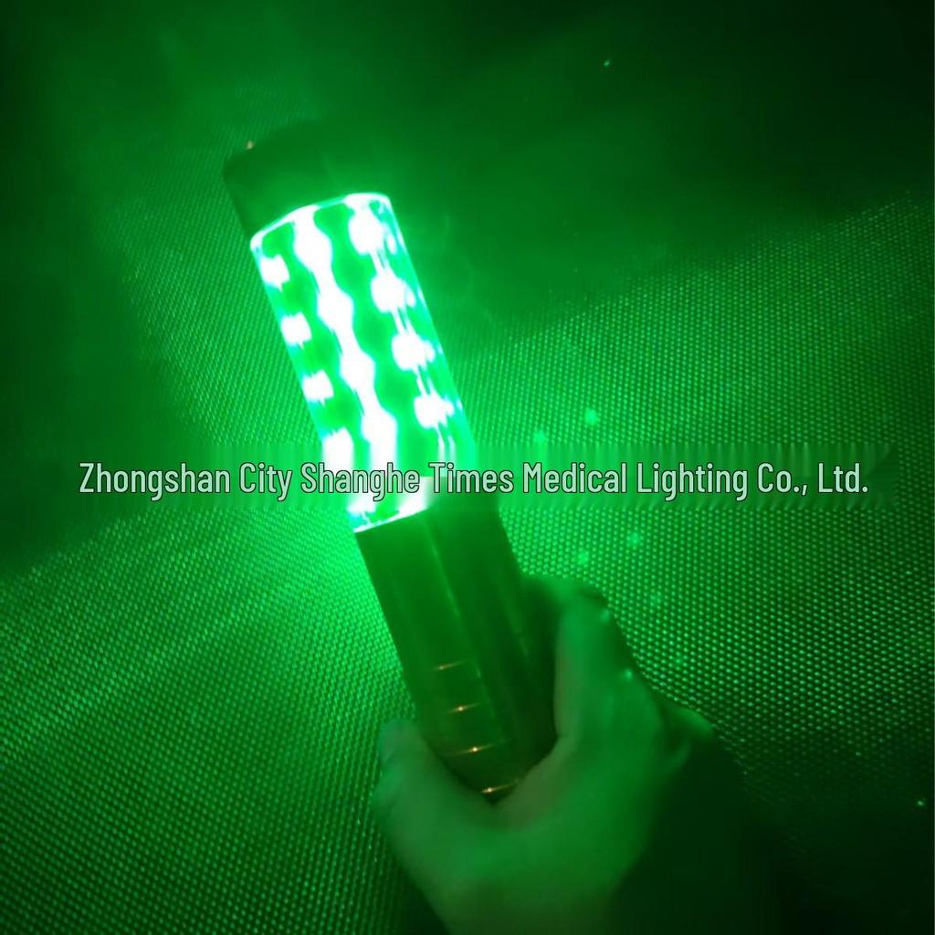 Rechargeable LED Strobe Stick for KTV & Parties - Handheld Flashing Light for Pouring Wine & Champagne Atmosphere.