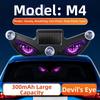 Wireless LED Car Light Suction Cup Car Atmosphere Light New Car Warning Light