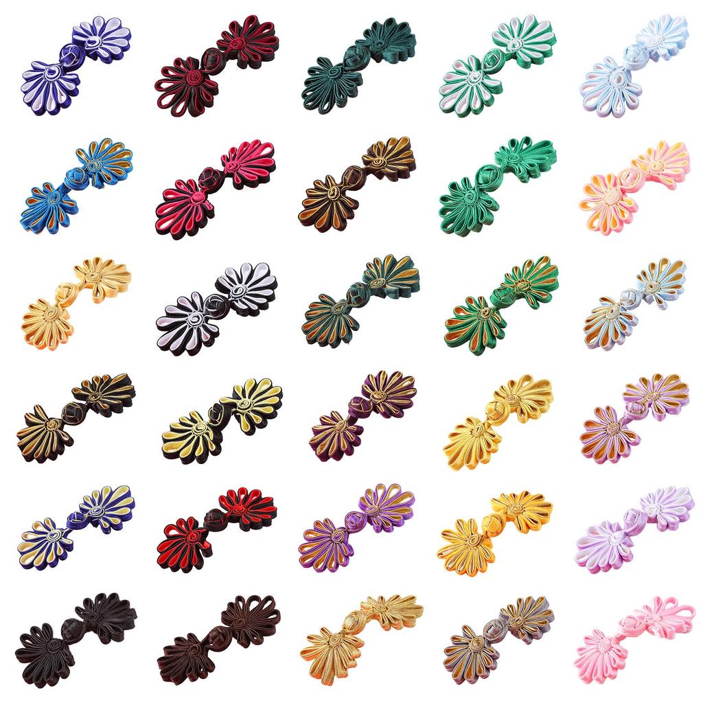 5 Par/Opakowanie Zapięcia do Cheongsama Zapięcia do Szycia Węzły Chińskie Guzik Żabka Ozdobne Guziki Chińskie Tradycyjne Guziki