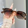 Rice nail small frame sunglasses fashion sunscreen trend new UV protection personalized sunglasses
