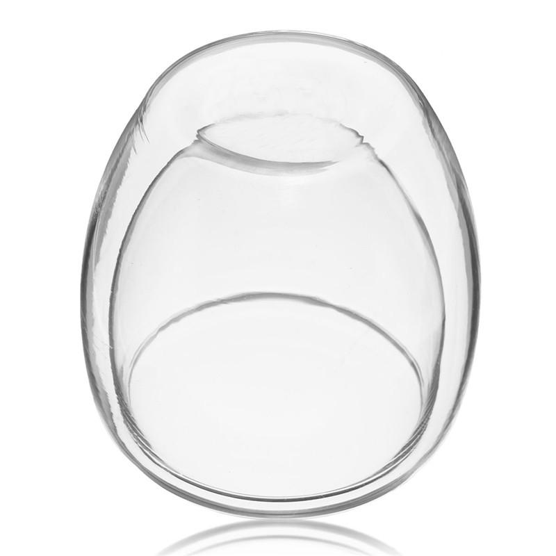 Arshen 80ml Double Wall Glass Clear Handmade Heat Resistant Mini Tea Drink Cups Healthy Drink Mug Coffee Cups Insulated Glass