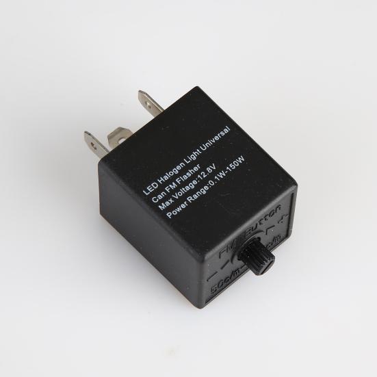 Universal bilmotorcykel 12V/24V justerbar LED-blinkersljusrelä