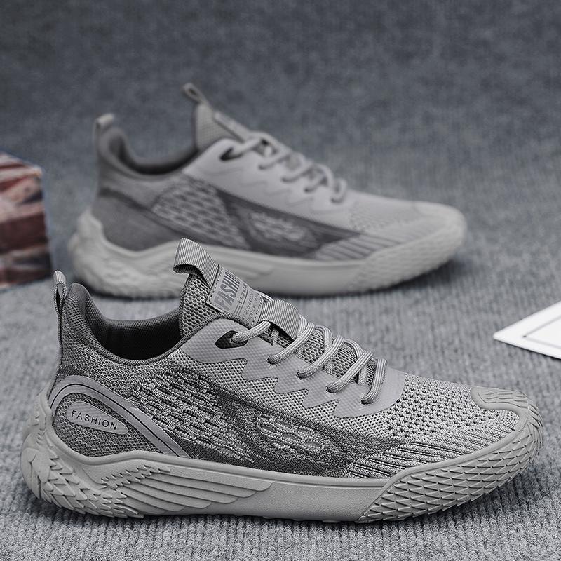 Men's Shoes Men's Sports Shoes Spring and Autumn Mesh Breathable Outdoor Running Shoes Comfortable Non-Slip Casual Shoes