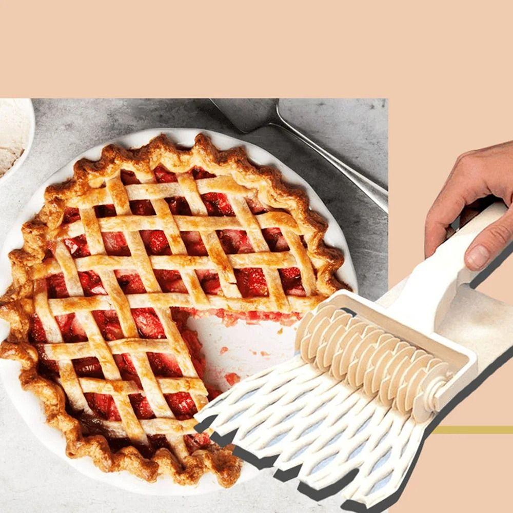 1Pcs S/M/L Dough Lattice Roller Cutters Rolling Cakes Baking Tool  Pastry Pizza