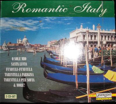 CD VARIOUS - Romantic Italy  US Music Others Used