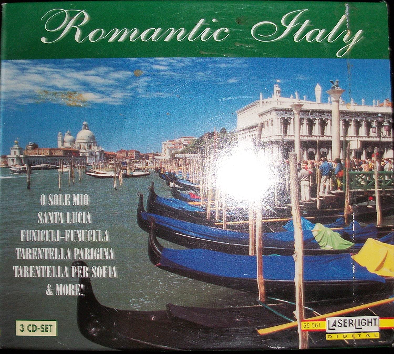 

CD VARIOUS - Romantic Italy US Music Others Used