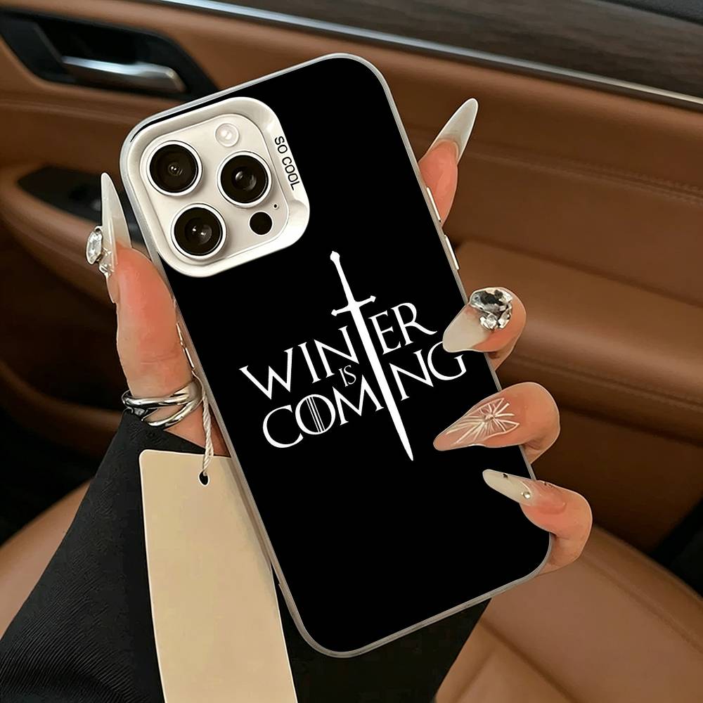 B-Brand C-CP P-Puals Phone Case For iPhone 11 12 13 14 15 16Pro Max Plus white Sliver Phone Cover iPhone14