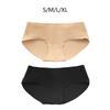 Hip Lifting Panties Women Padded Padding Low Waist ocks , S Size Black