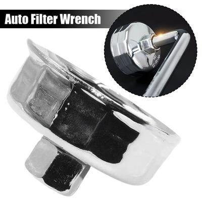 901 Ölfilterschlüssel 1/2" Vierkant Stahl Filtersteckschlüssel Öl Sieb Demontagewerkzeug 14 Zähne Automobil Handreparaturwerkzeuge