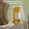2/3Pcs Handbag Hook Strong Load-bearing Adjustable Design Easy to Install Duck Shape Portable Hook Table Hanger Bracket