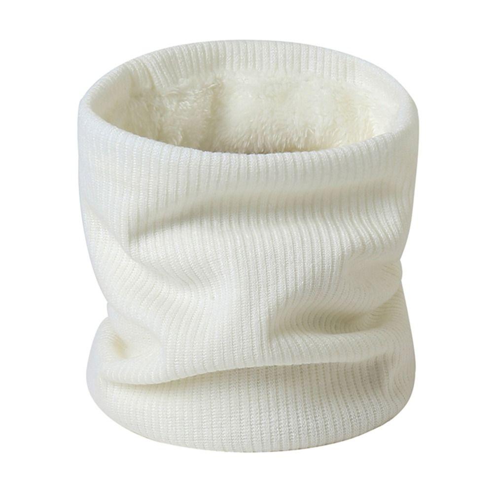 New Solid Thick Winter Scarf Windproof Neck Protection Neck Scarves Breathable Snood Winter