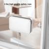 D5 Magnetic Window Cleaner Large Handle Double Sided High Safety Sturdy Plastic Window Cleaning Brush Tool for 3 To 10mm Glasses