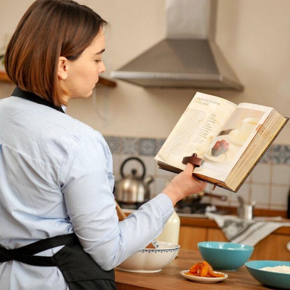 Book Lovers Students Book Page Holders Wooden Bookmarks Thumb Book Holders Reading Supplies