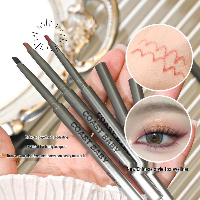 COAST BABY Katana Ultra-Fine Long-lasting Smudge-proof Eyeliner Gel Pen for Fox Eye Makeup.