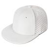 ZHENYUEQI Solid Color Elastic Flat Brim Hip-Hop Cap