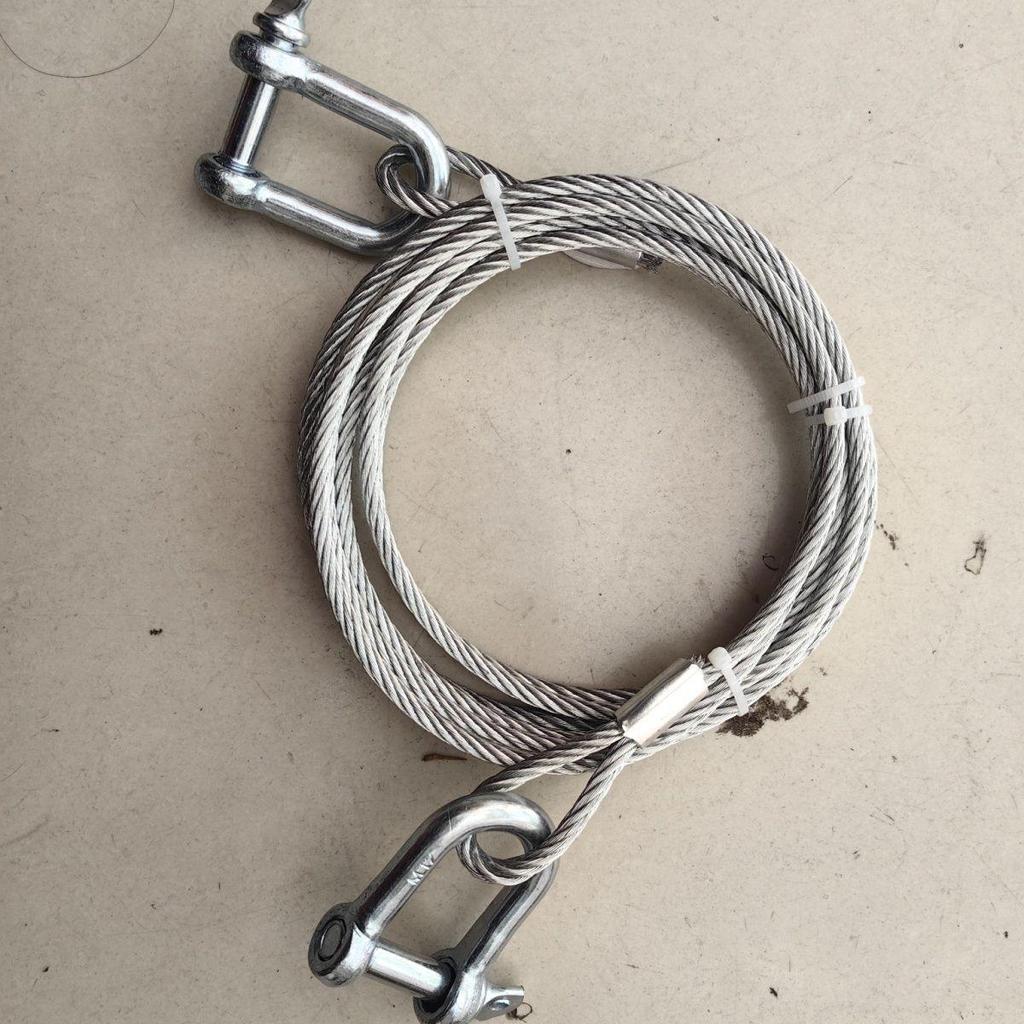 Hochleistungs-Stahl-Abschleppseil für PKW und Geländewagen