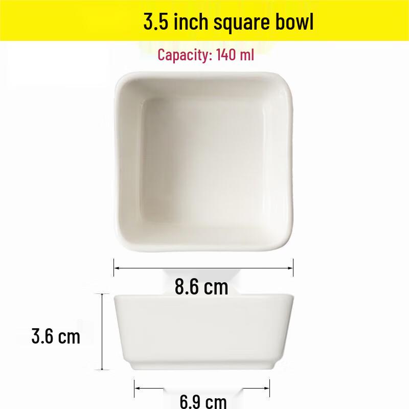 Qianxing Ceramic Sauce and Seasoning Dishes