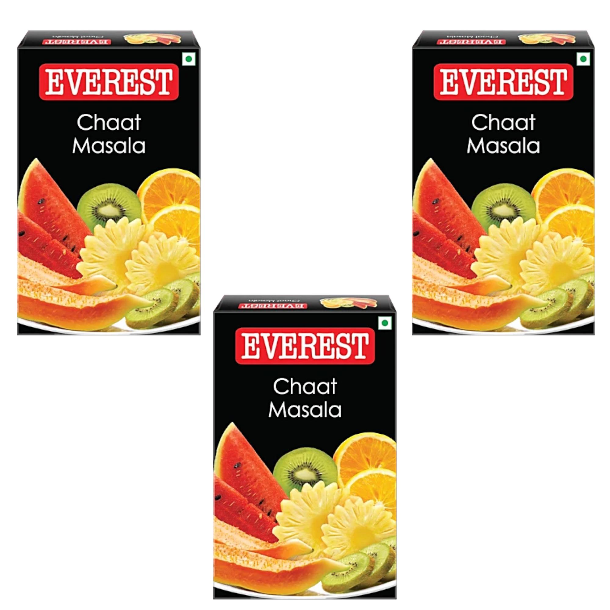 

Everest Chat Masala 50 g X Pack Of 3 Flavorful Spice Mix For Snacks Salads Fruits And Everyday Cooking Enhancement